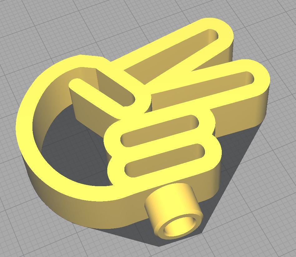 Rotated MCM Chopped Fingers by ctbaker | Download free STL model ...