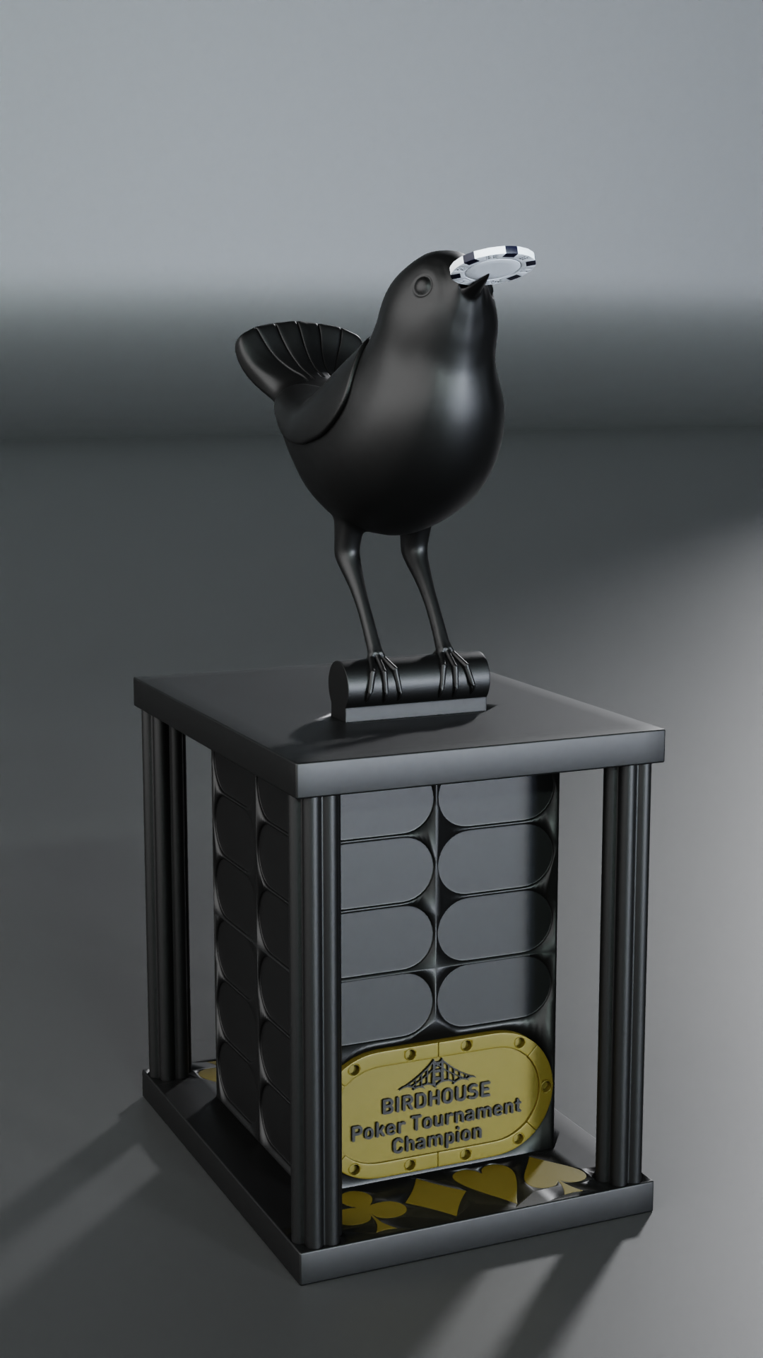 Miniatura 7 do modelo 3D Poker Trophy