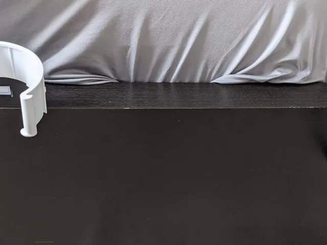 Bedjet air nozzle clips for ikea MALM bed frame