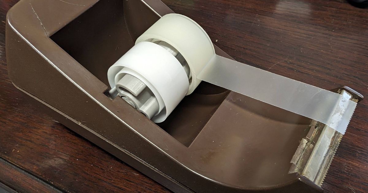 Scotch C39 Double Tape Dispenser Core by Eclsnowman Download free