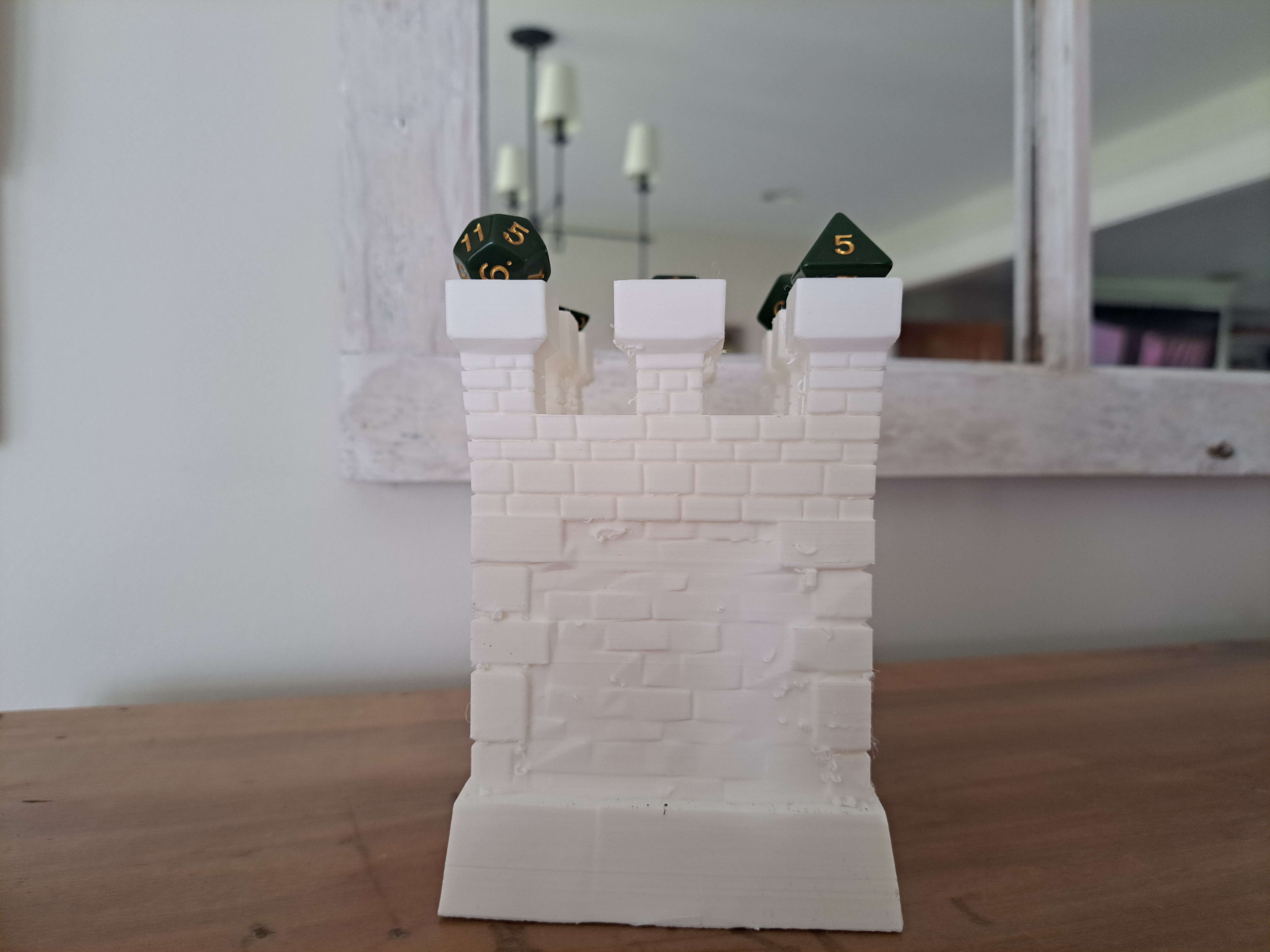 Miniatura 4 do modelo 3D Dice Tower And Stand