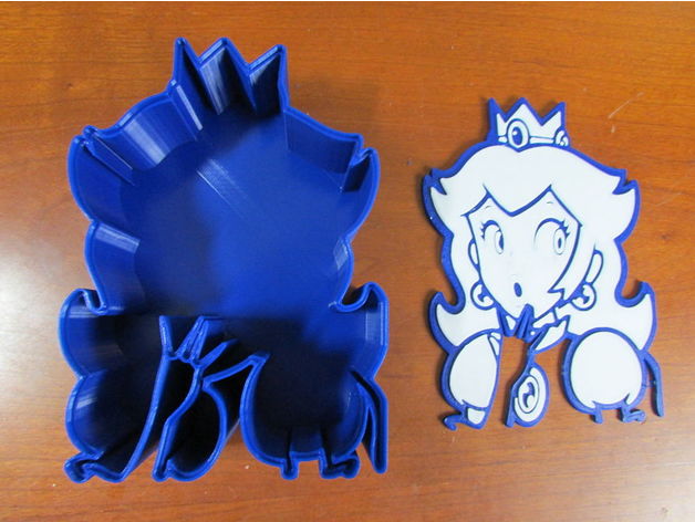 Miniatura 2 do modelo 3D princess peach box