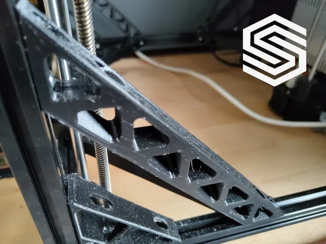 2020 / 3030 Aluminium extrusion brace (For Voron ...)