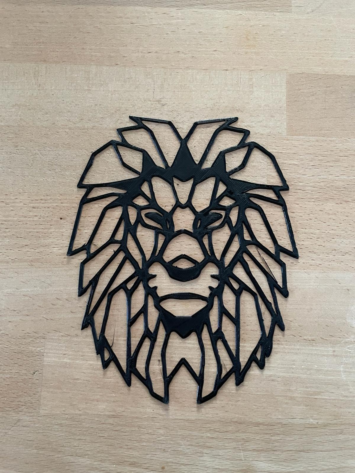 Mural lion by Mat - Mat | Download free STL model | Printables.com