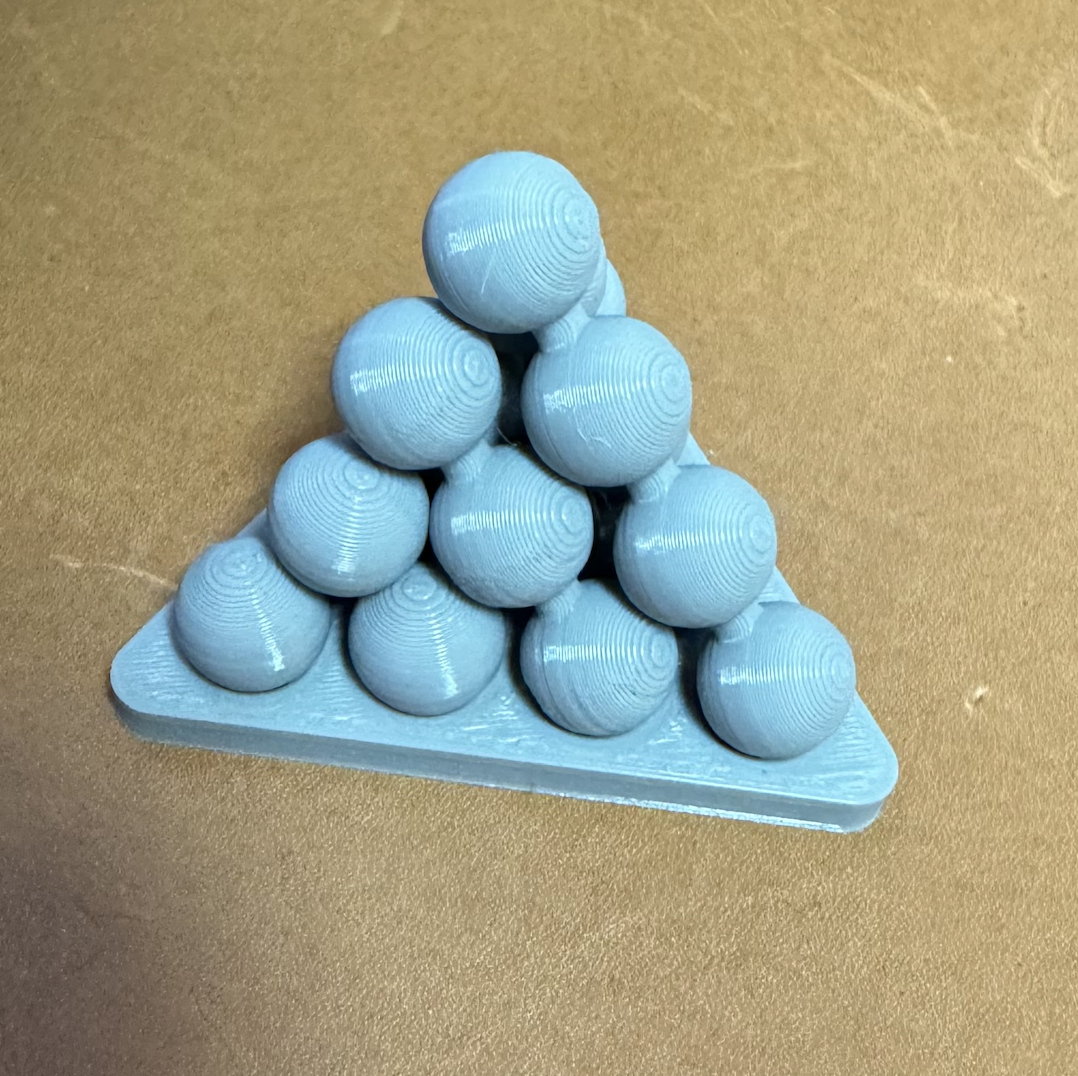 Pyramid Ball Puzzle