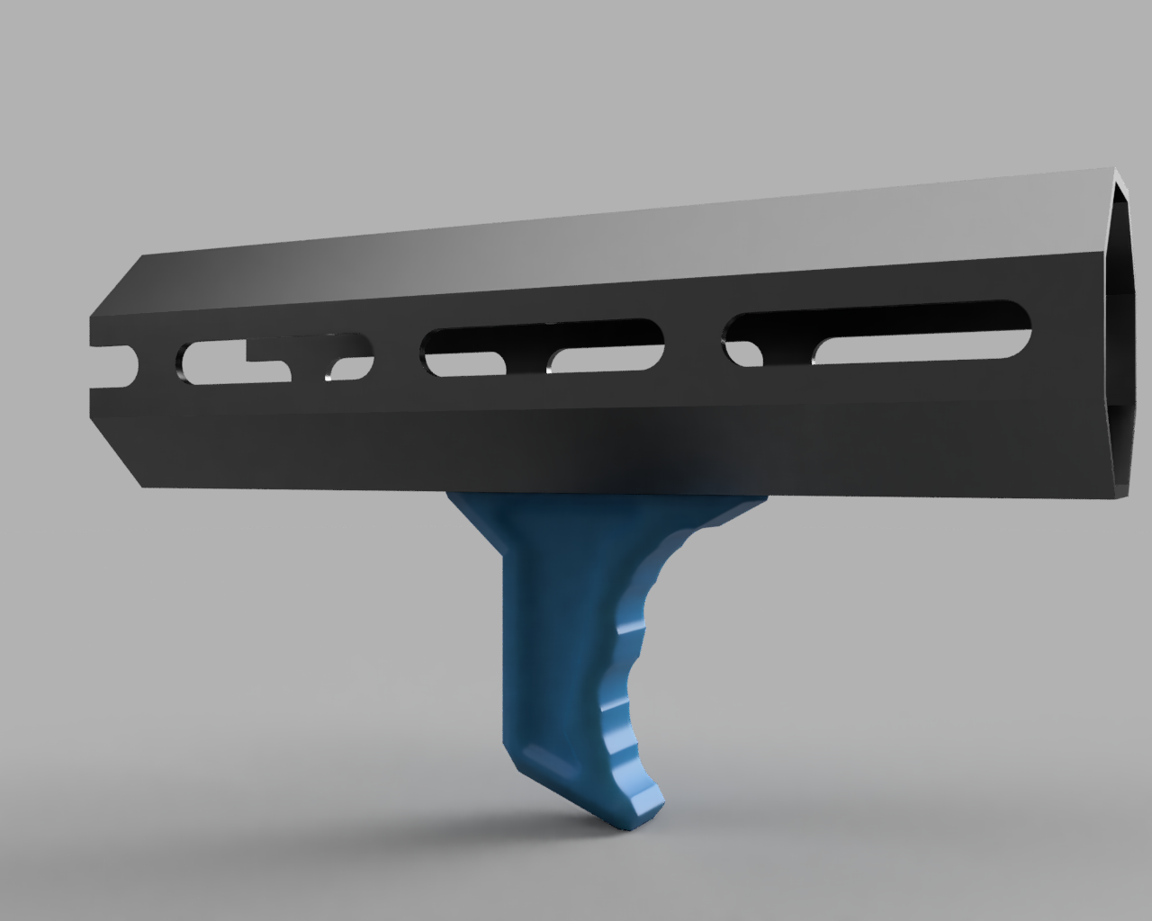Airsoft 'Tooth' minimalistic foregrip