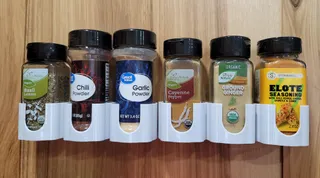 Spice Rack For Cupboard Door by BBB | Download free STL model ...