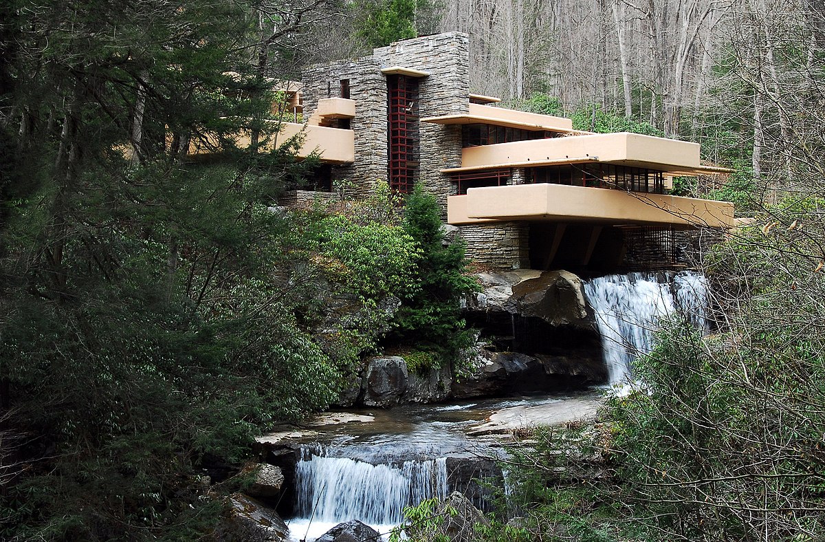 Frank Lloyd Wright Waterfall House- falling water