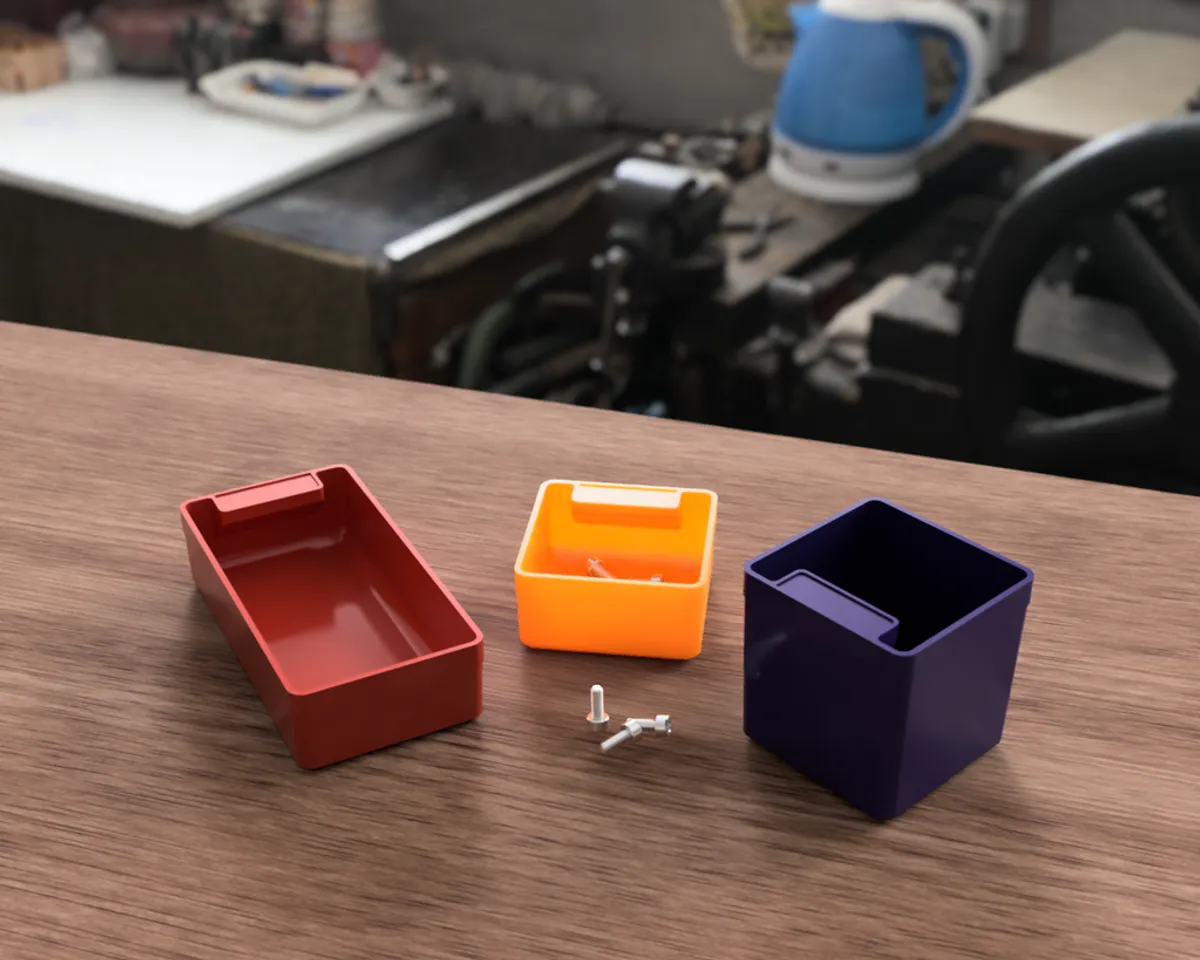 Small Parts Box - Parameterised (f360) by madeinoz, Download free STL  model