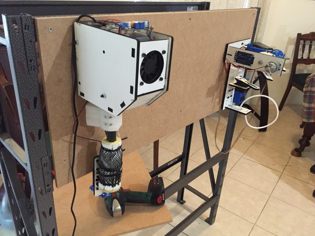 Filastruder Vertical Mounting Bracket