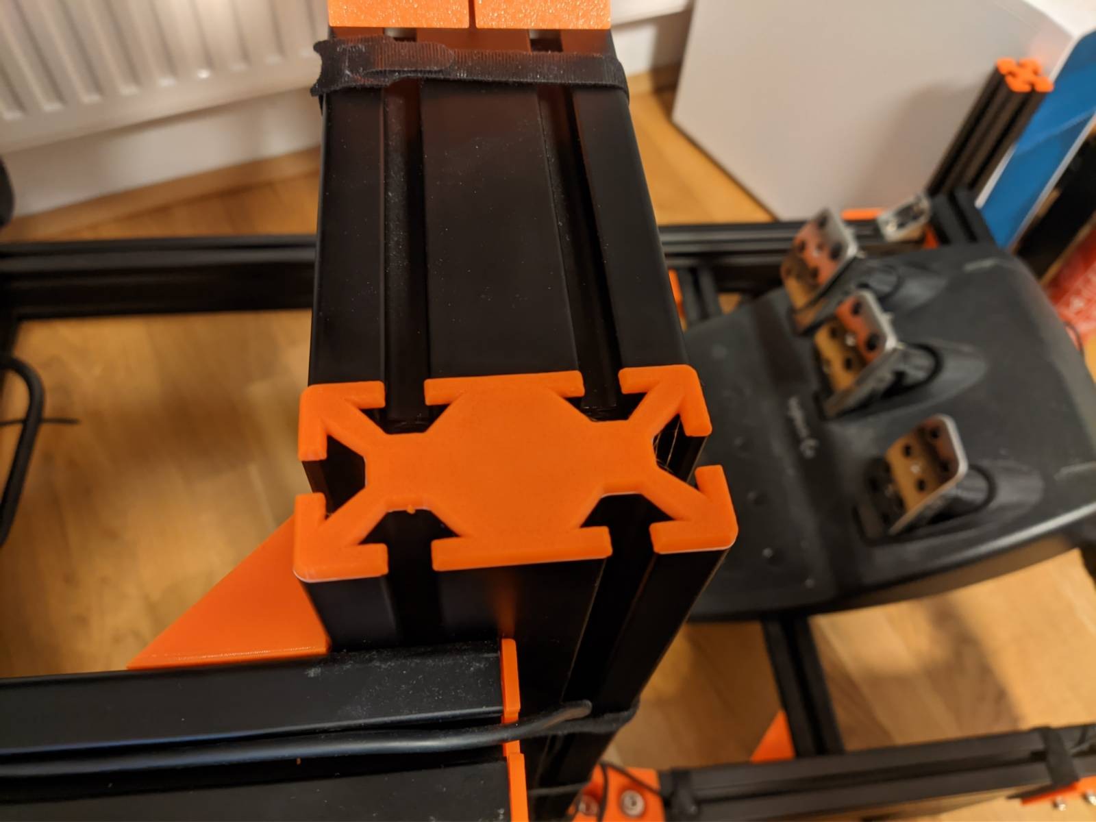 End Cap For 8040 Aluminum Extrusion (Sim Rig)