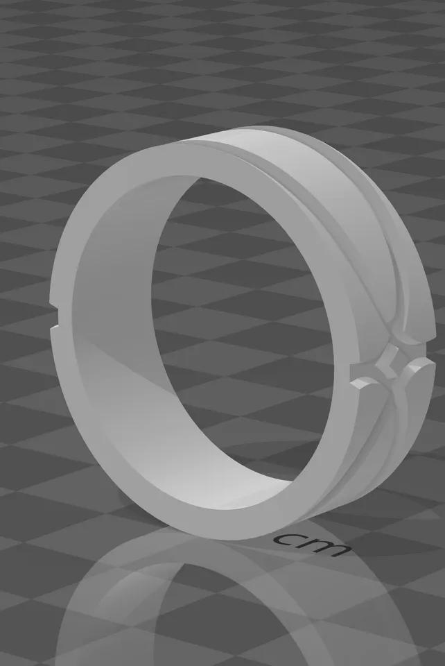 Ring + castable model by baminon | Download free STL model | Printables.com