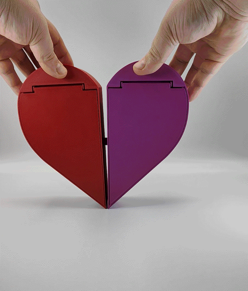 Valentine's Day Spring Lock Box