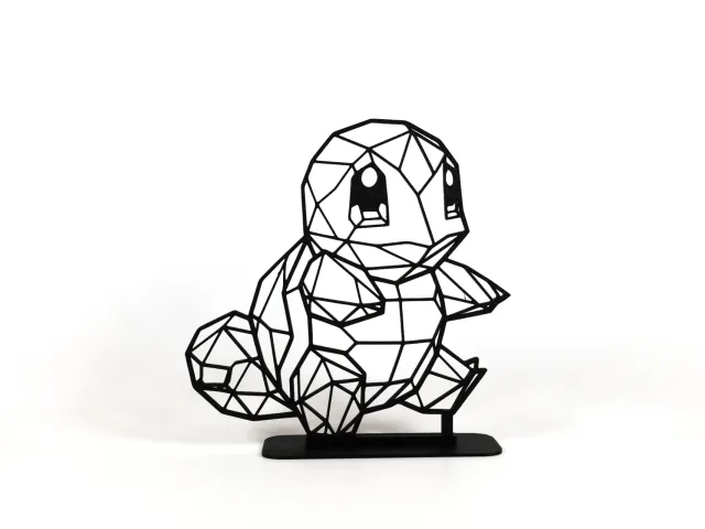 Geometric Low Poly Squirtle
