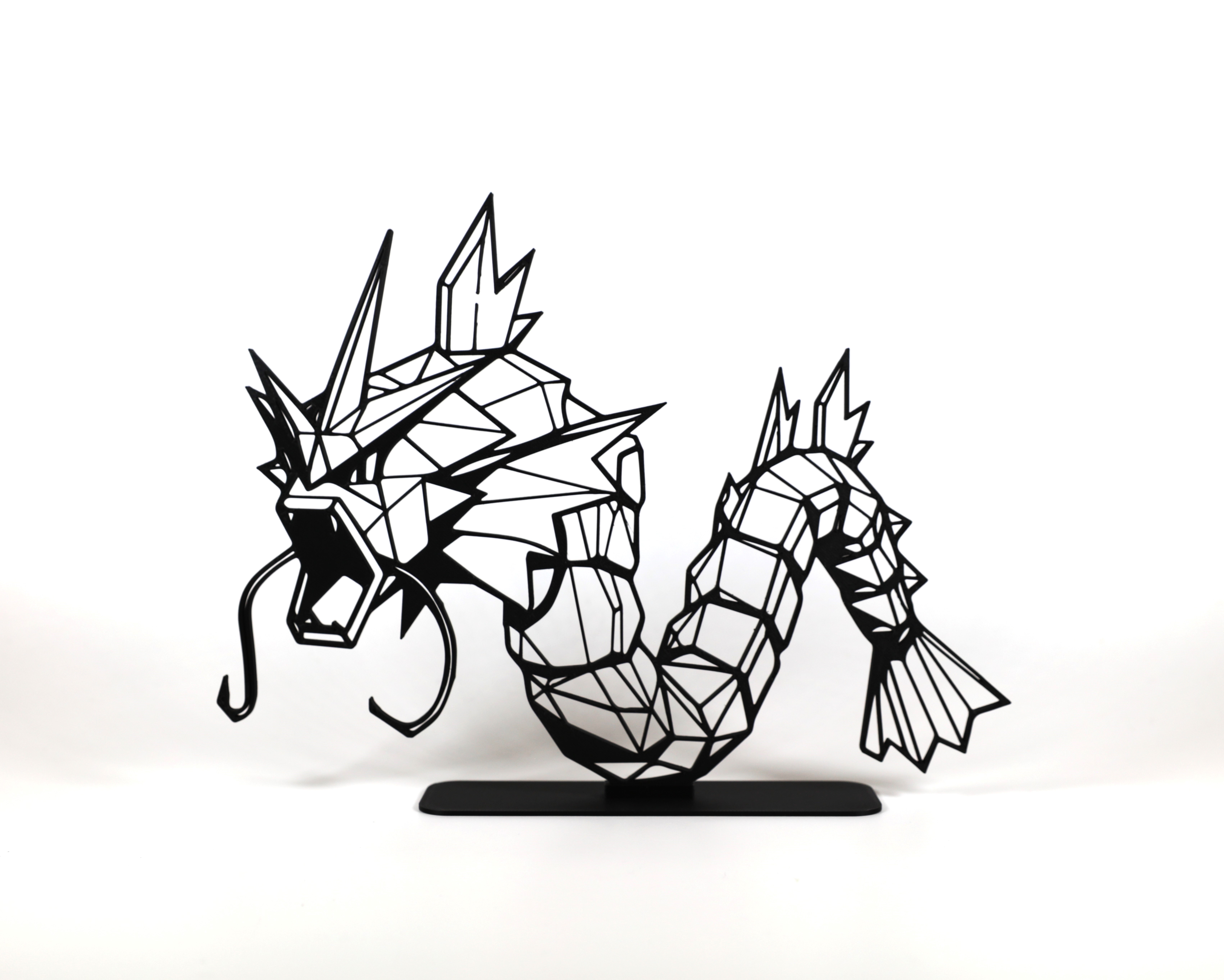 Geometric Low Poly Gyarados