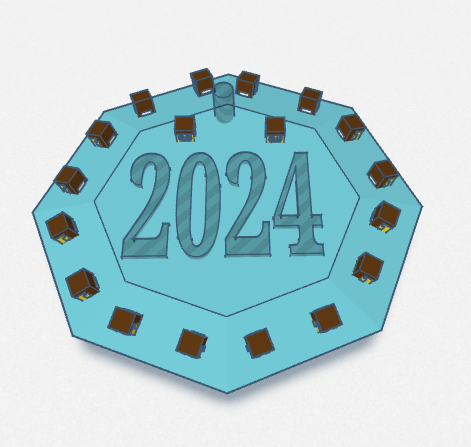 Year Sign 2024 To Hang Up Minecraft Edition By Mat Mat Download   Minecraft 