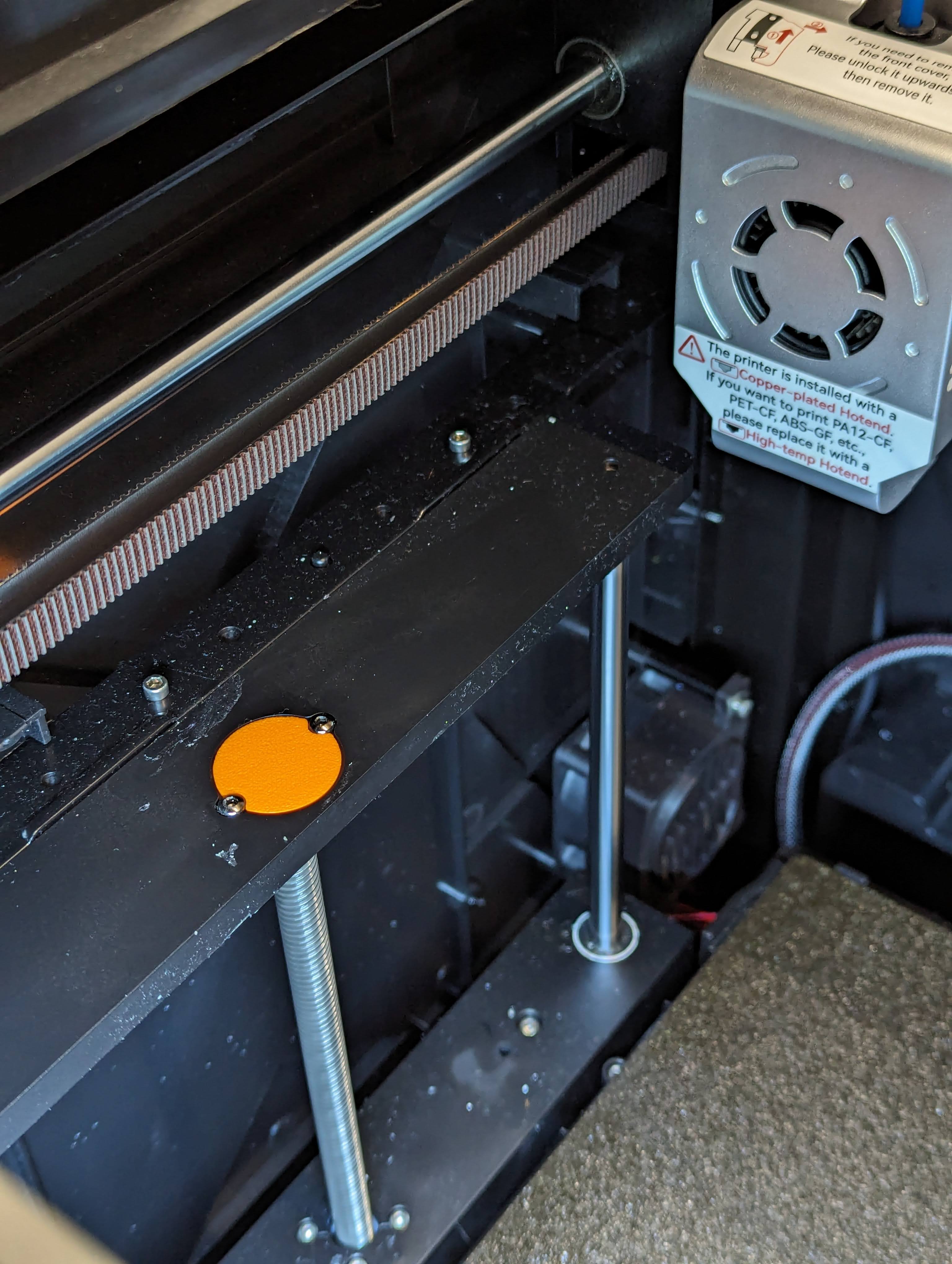 Qidi X-Max 3 Z Rod Dust Cover