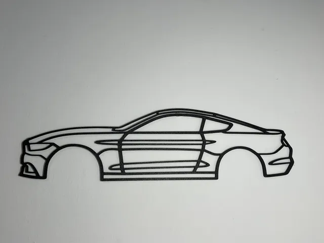 FORD MUSTANG WALL ART