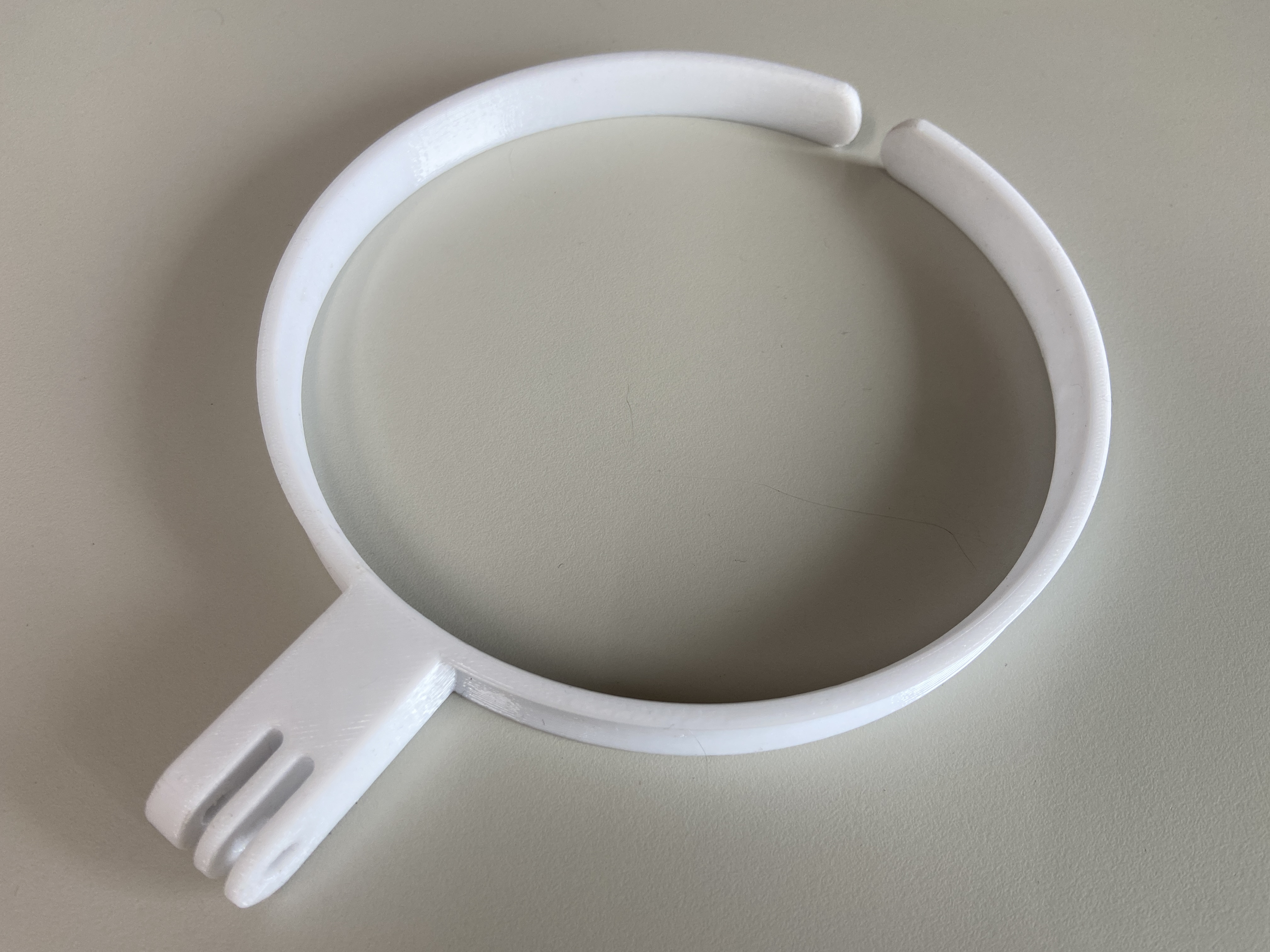 Customizable GoPro neck mount