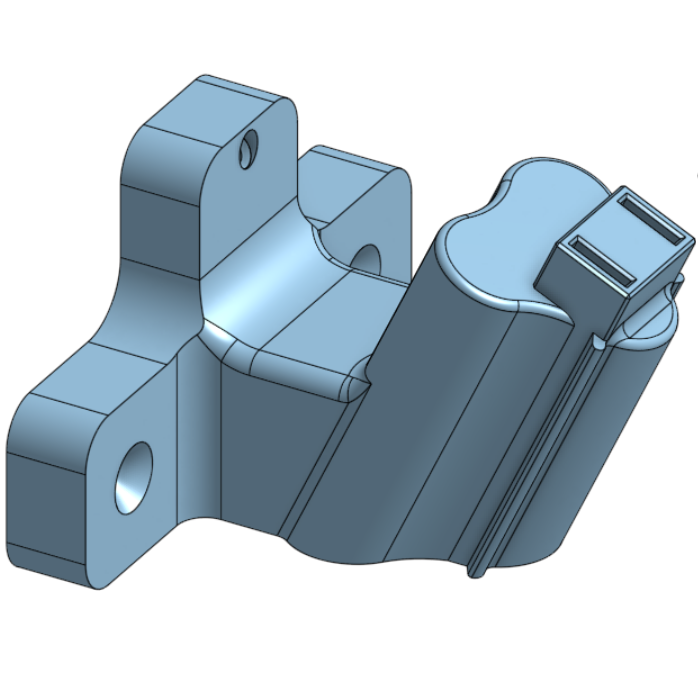 Milwaukee m12 tool holder by Kyu_u Download free STL model