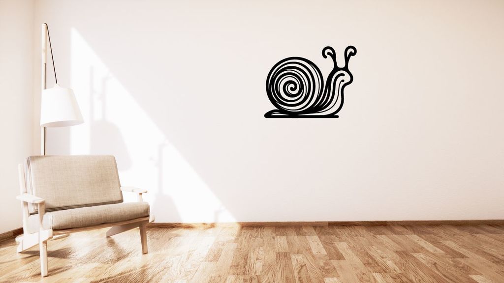 Snail / Šnek wall decoration