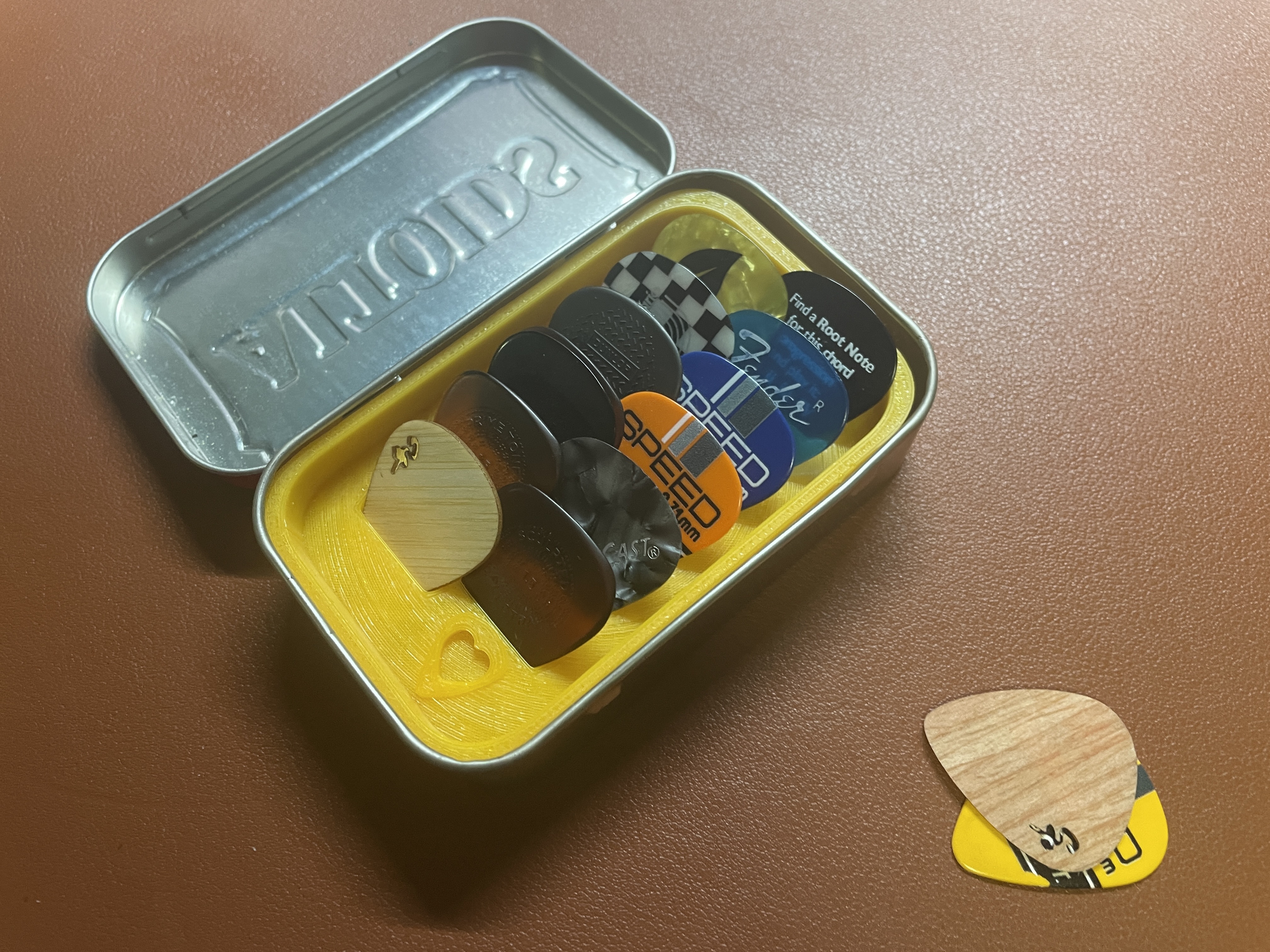 Altoids Tin Guitar Pick Case