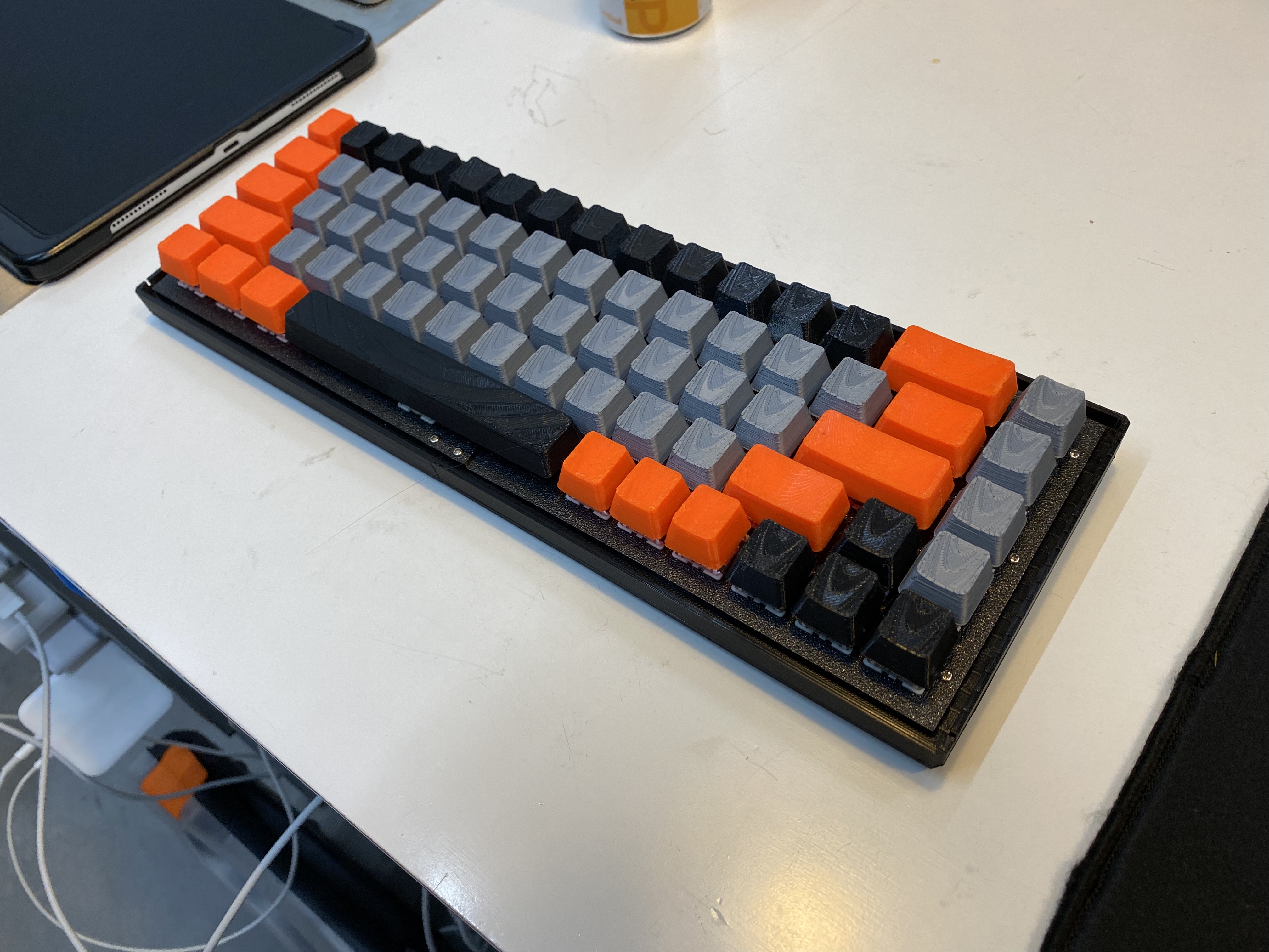 3D Printed Mechanical Keyboard (68 keys)
