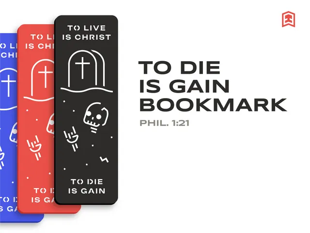 Die is Gain Bookmark
