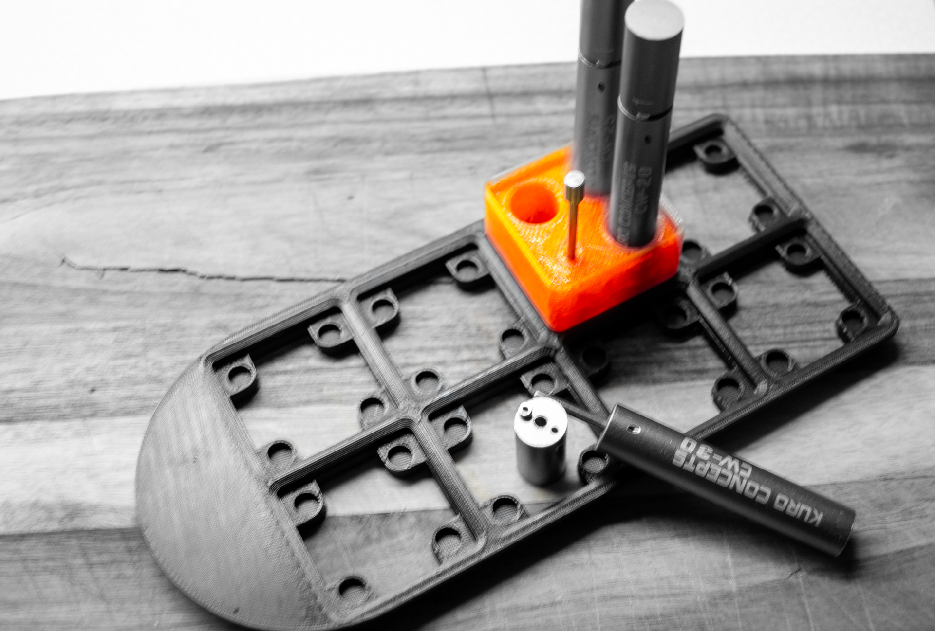 Gridfinity Wire Coil Jig Tool for Vaping Coils by Herbert Rusznak