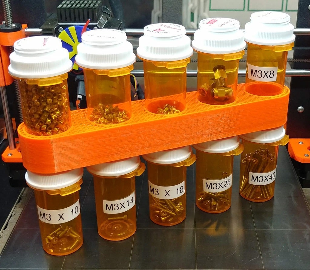 Pill Bottle Storage