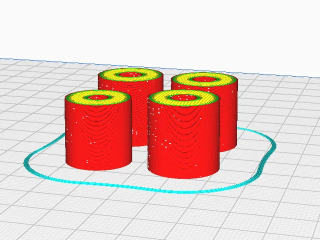 Ender 3 Spring Delete TPU for BLTouch or CRTouch