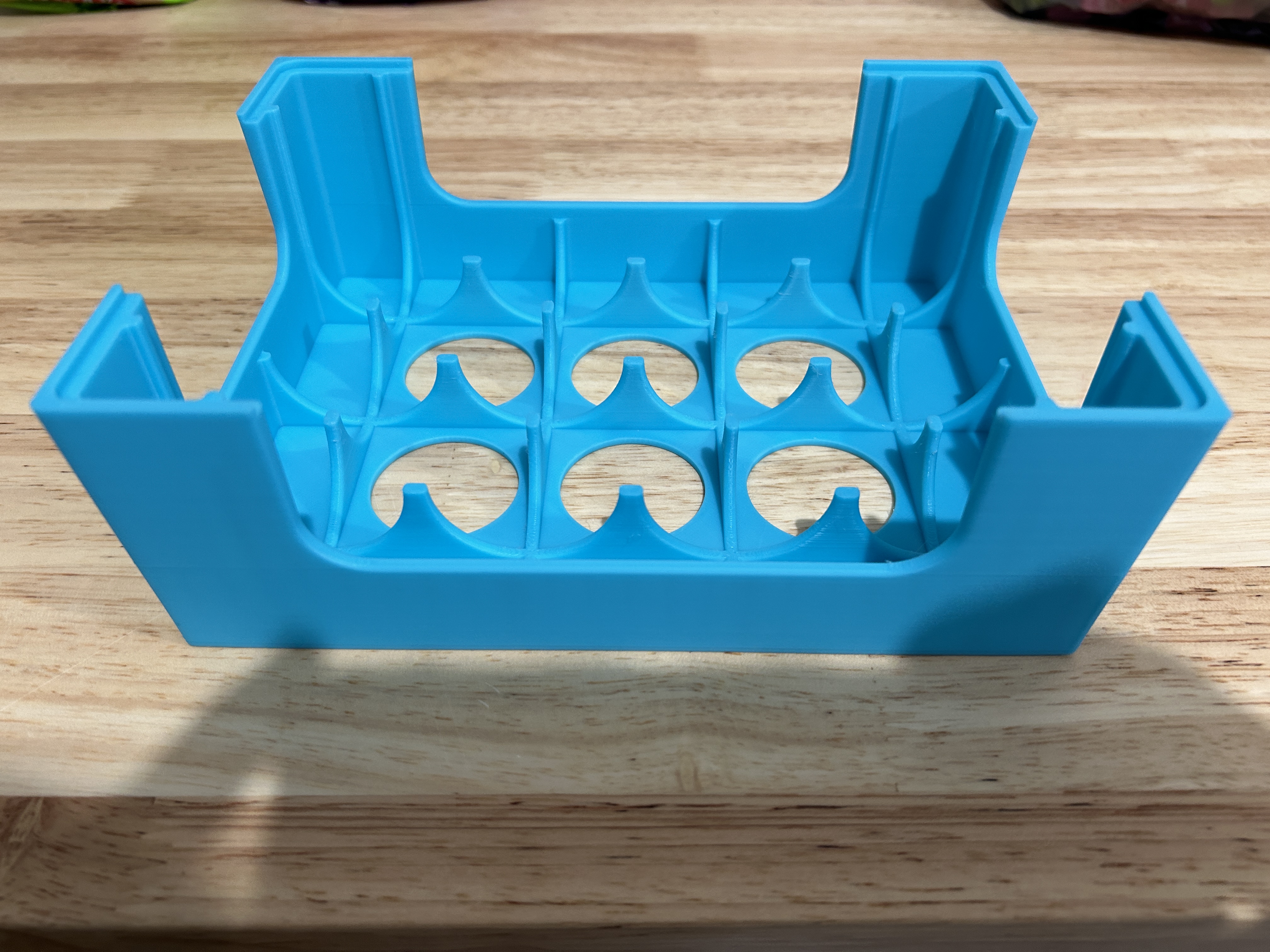 Miniatura 2 do modelo 3D Stackable 12 Egg Rack