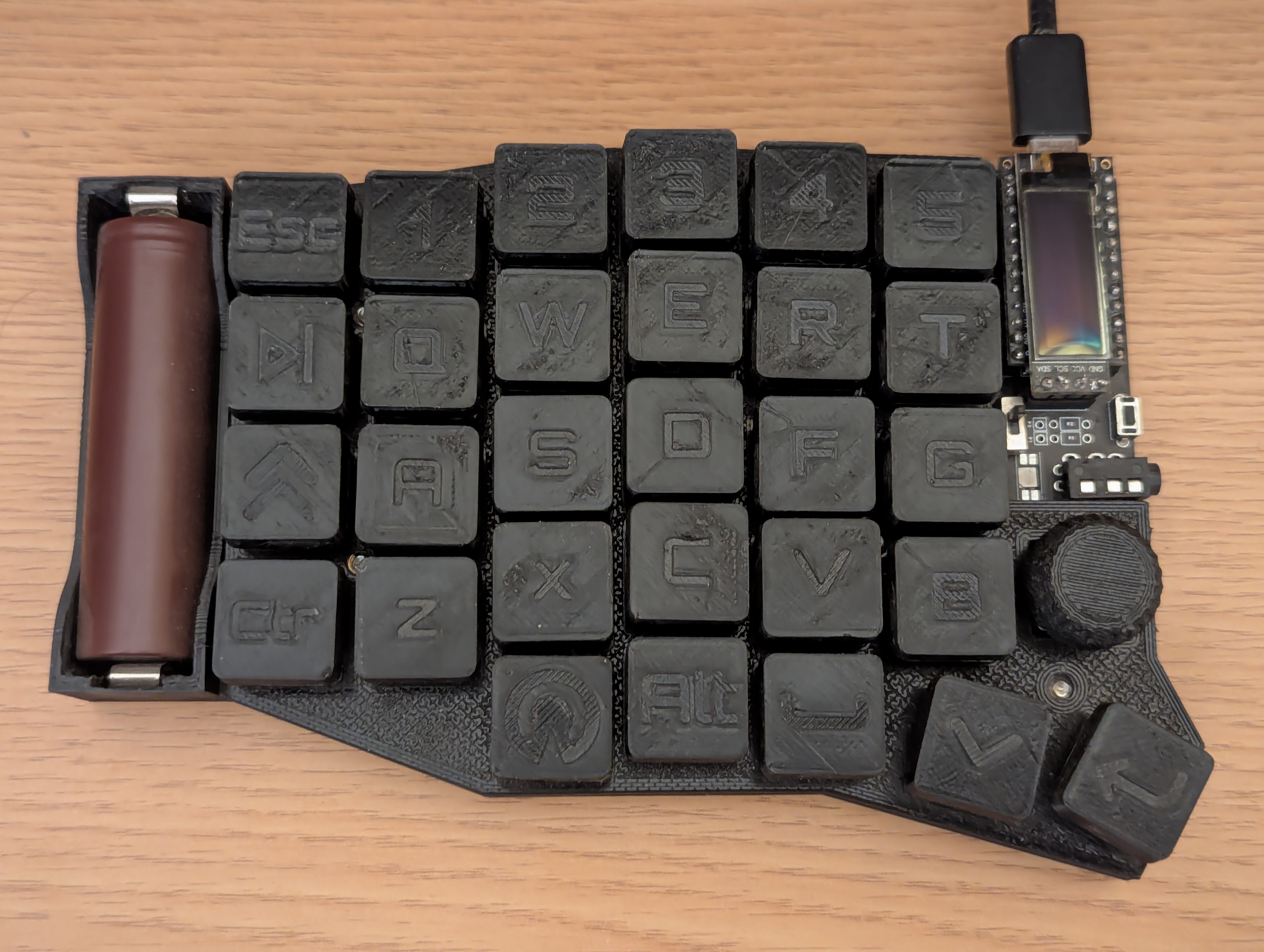 Sofle custom split keyboard