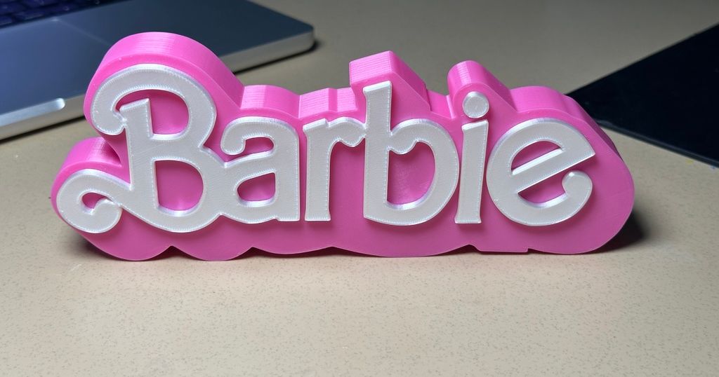 Barbie logo printable clearance