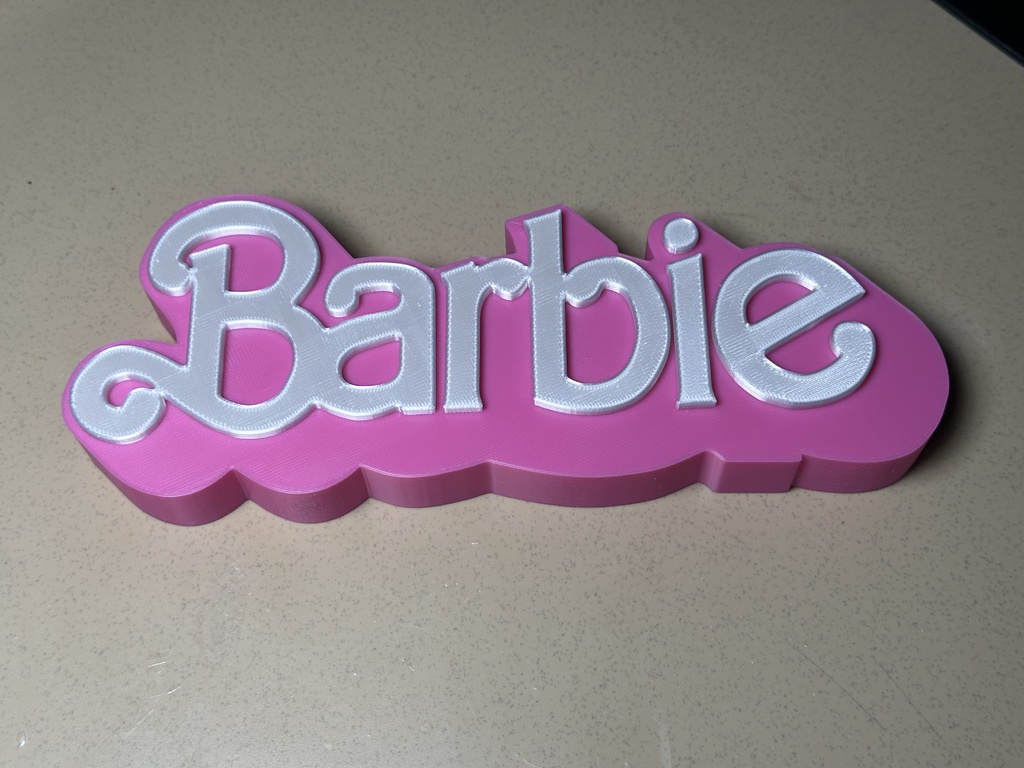 Barbie Logo by rockstarTS | Download free STL model | Printables.com