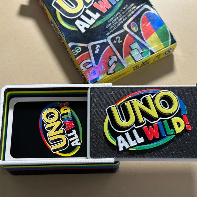 Uno All Wild Card Box by rockstarTS Download free STL model Printables