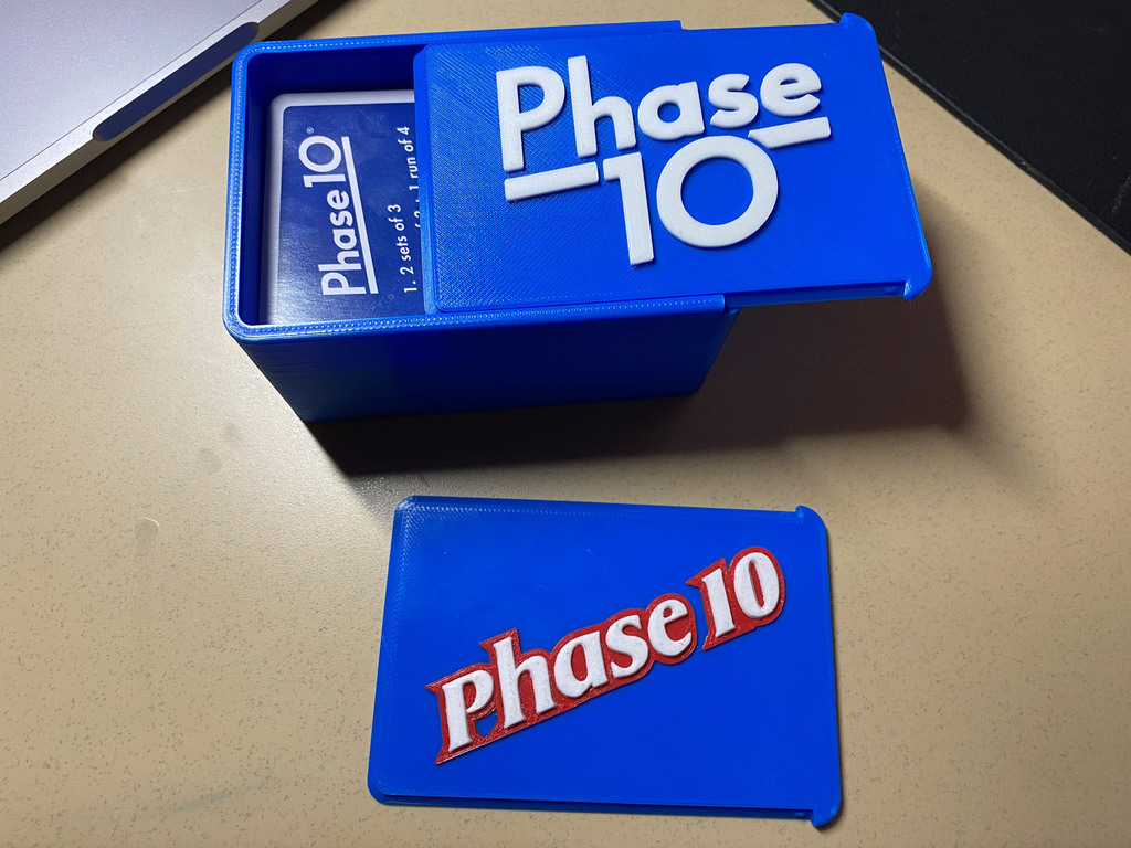 Phase 10 Card Box