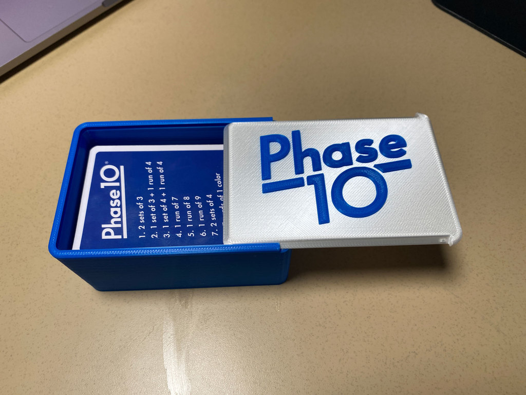 Miniatura 2 do modelo 3D Phase 10 Card Box