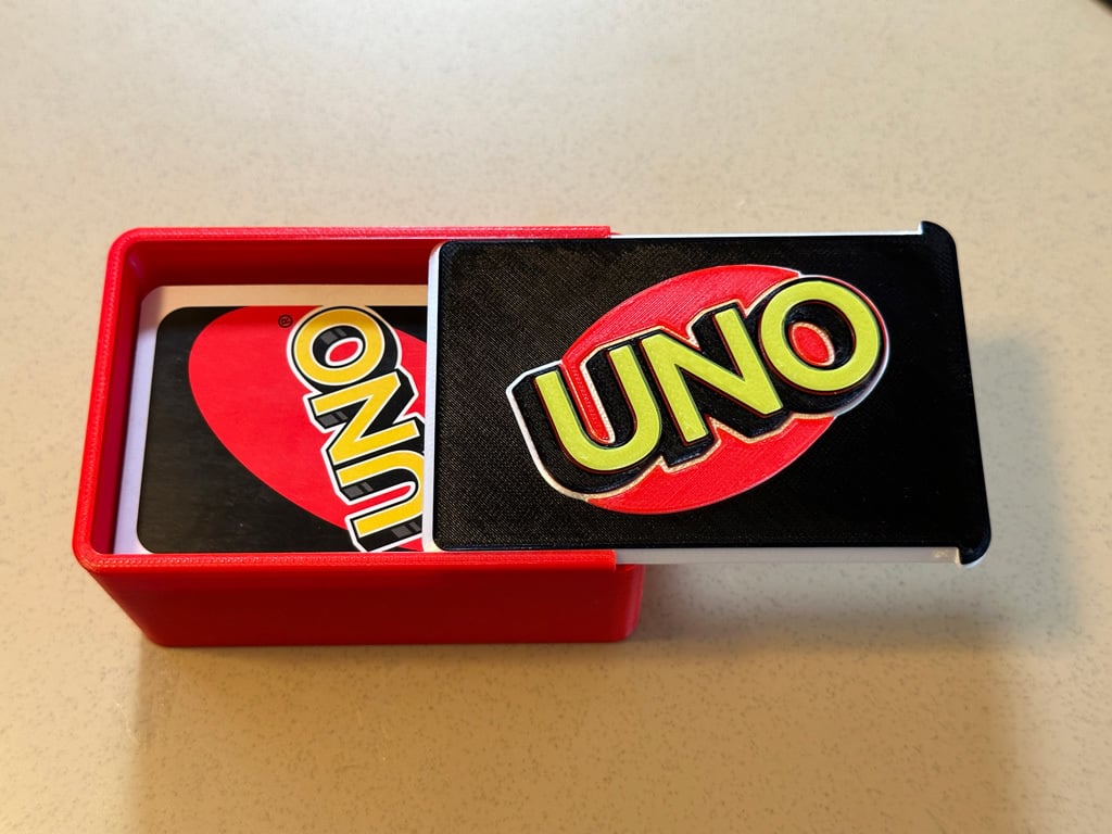 Uno Card Box by rockstarTS | Download free STL model | Printables.com