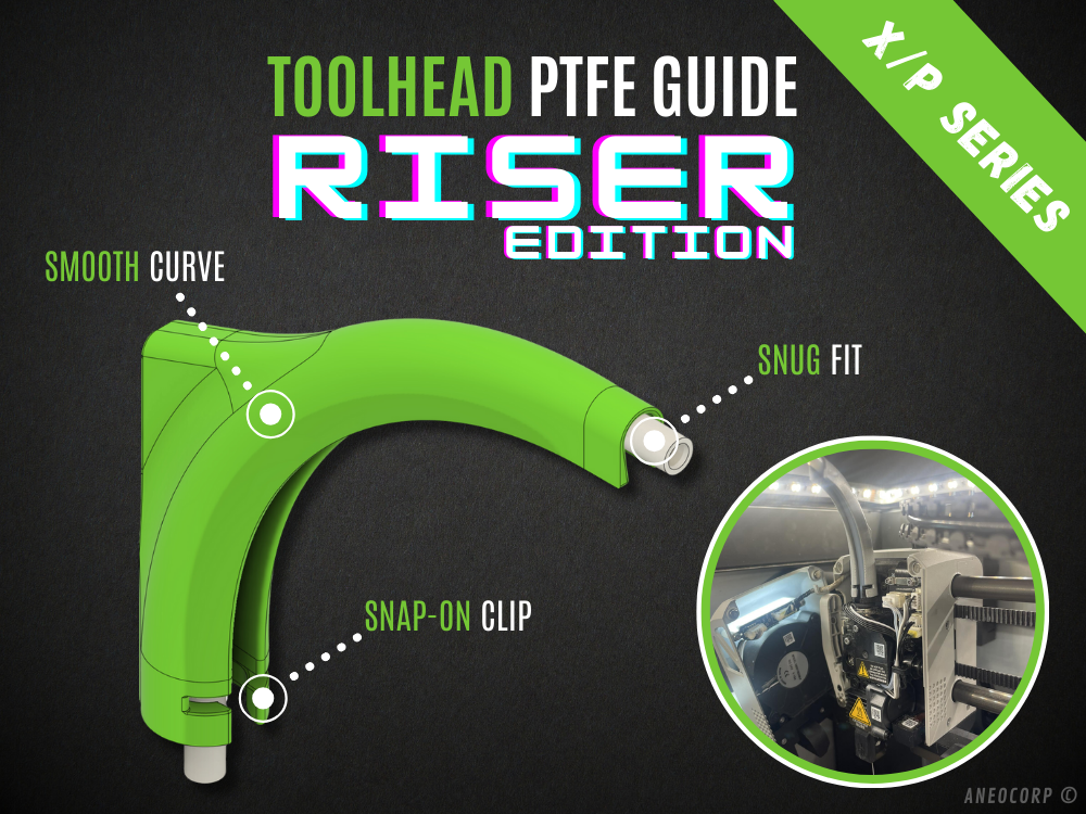 ToolHead PTFE Guide Riser
