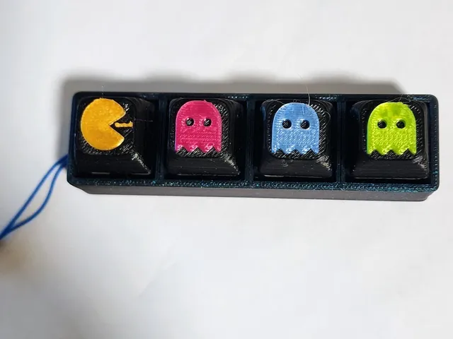 Pac-Man Keycaps