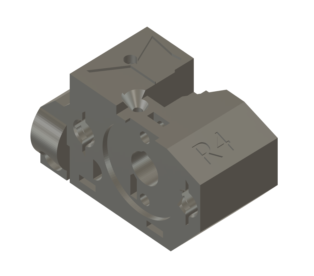 MMU3 Selector R4 with a big chamfer