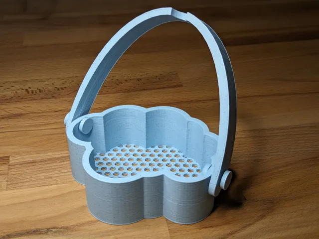 Cloud Shaped Bubble Bath Basket