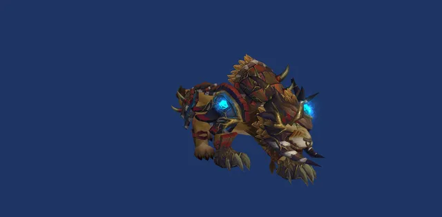 World Of Warcraft Tauren Druid Cat armoured