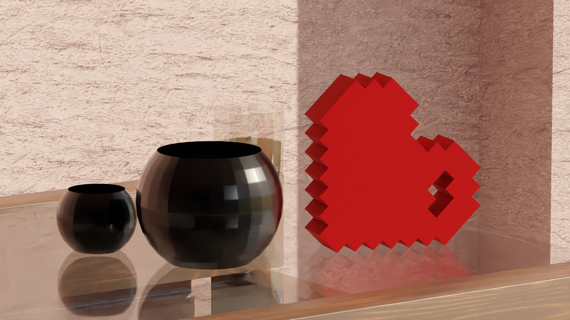 Pixel Heart - Home Decoration