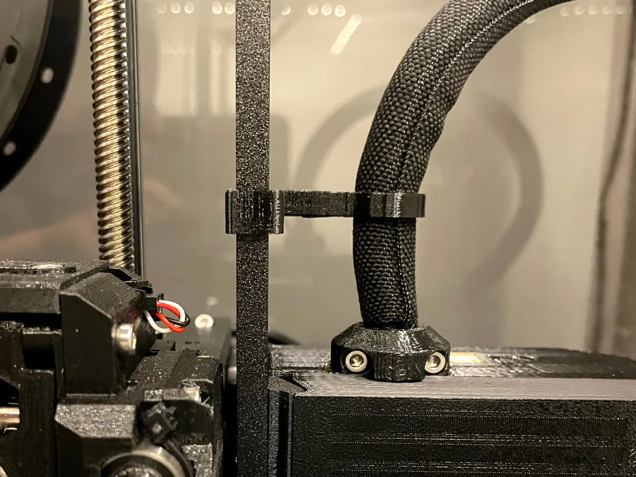 Extruder cable clip for Prusa i3 mk3s by Yosuke | Download free STL