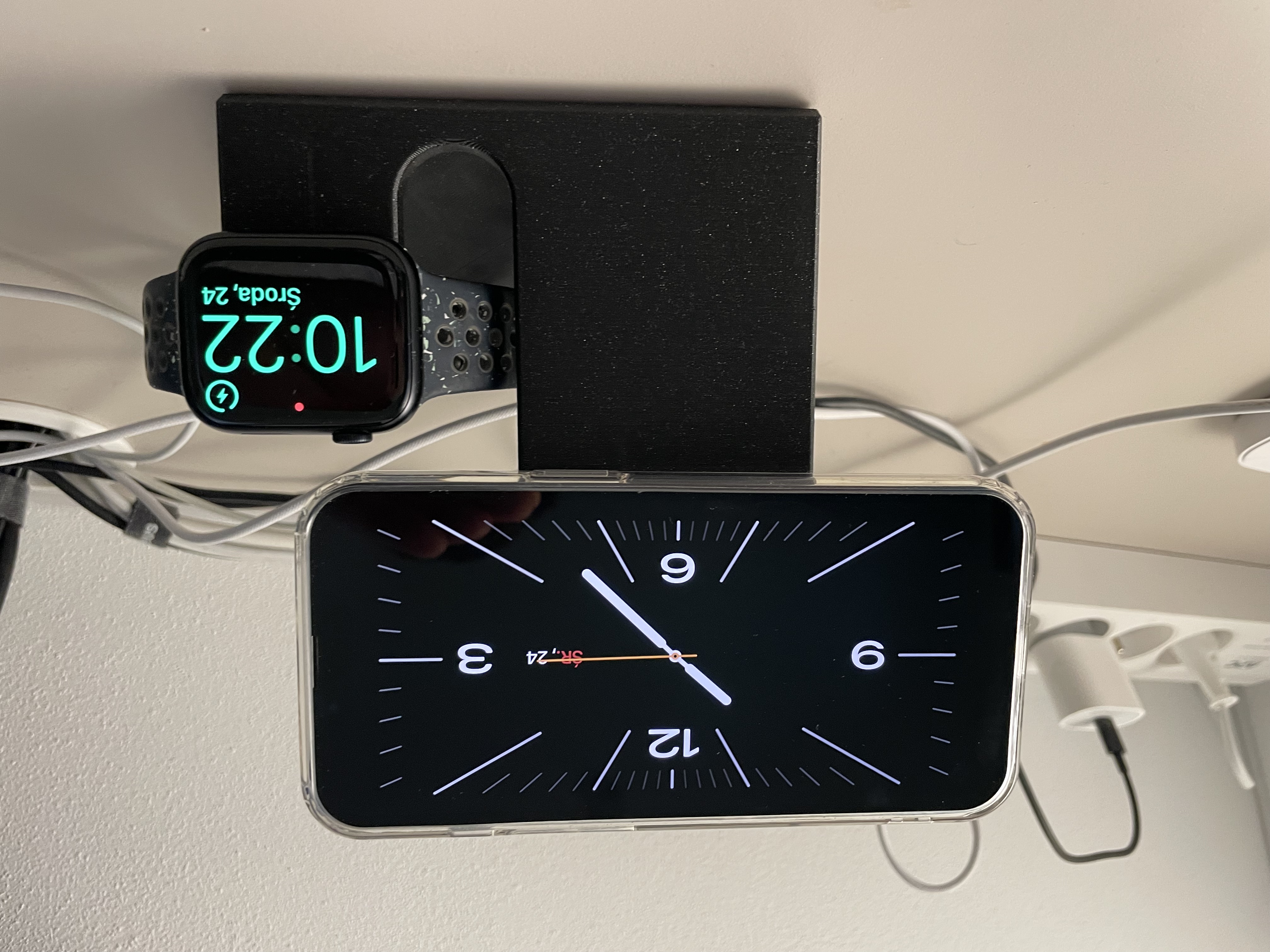 Apple iPhone Magsafe and Apple Watch and AirPods Charging Stand