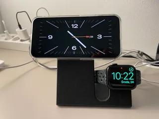 Apple iPhone Magsafe and Apple Watch and AirPods Charging Stand by - Main Image