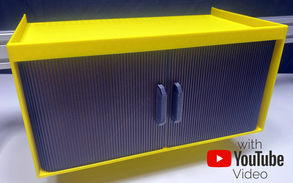 MT-SYSTEM Cabinet with Rolling Shutters ~0.3qm³ (Schrankfach mit Rolladentür)