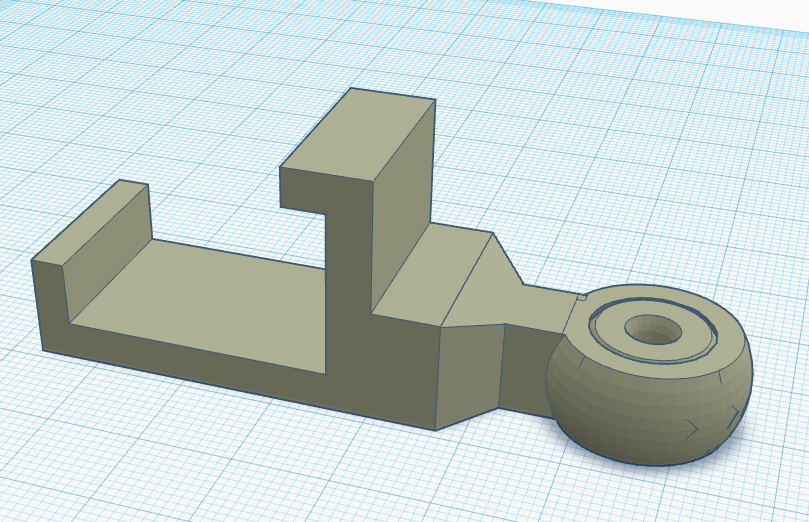 Ender-3 V3 SE Ball Joint Filament Guide Shorter 1-piece print
